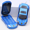 Car Phone F15 Student Phone 4G Sports Car Flip Phone Key Feature Phone Flip Mini Phone Dual SIM Card MP3 Backup Phone Best for Children