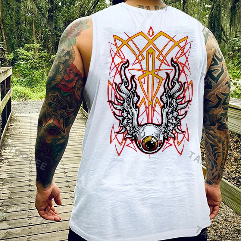 Eye Of Cthulhu Phantom Pinstripe Print Men's Vest