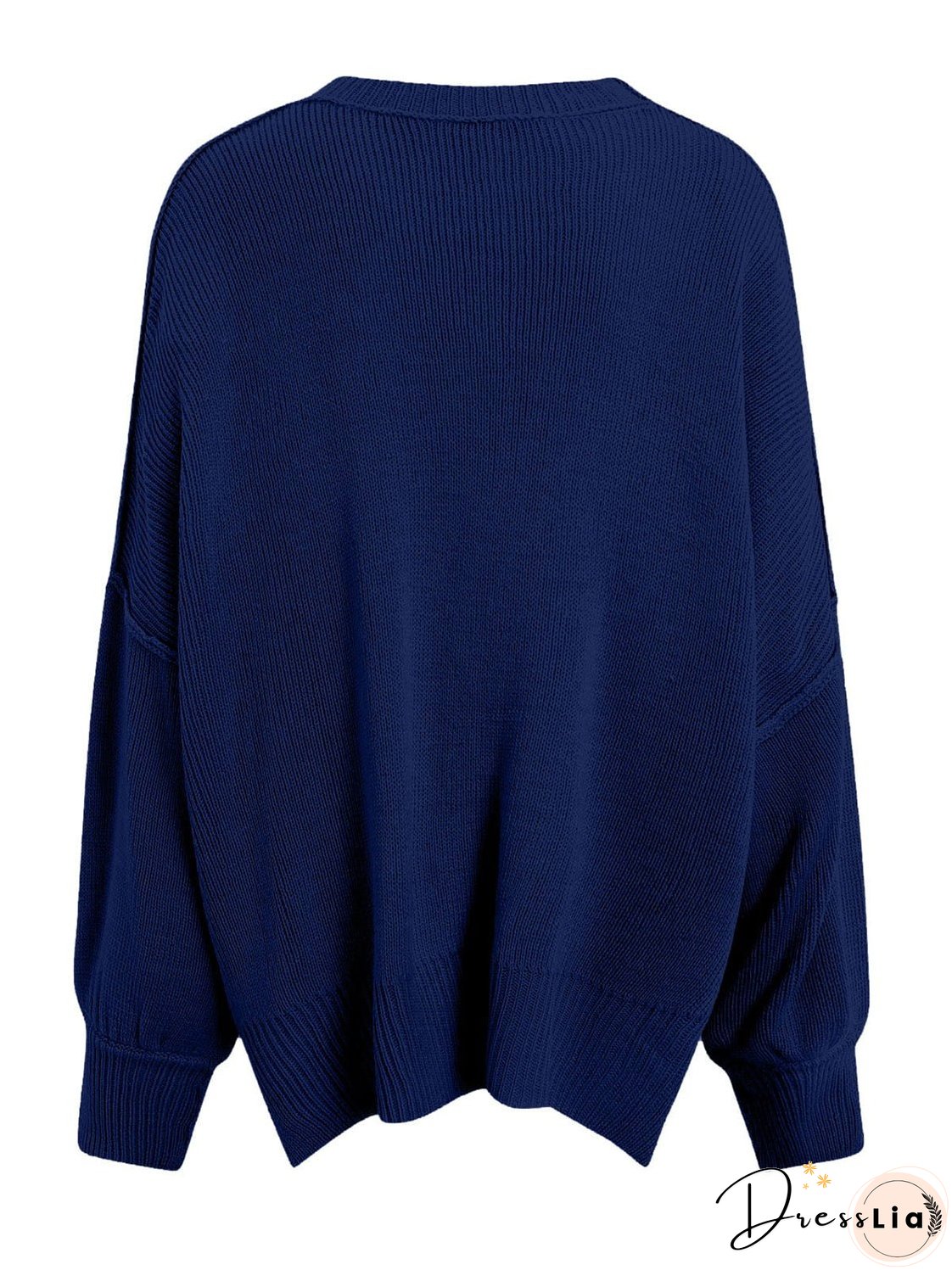 Round Neck Long Sleeve Sweater