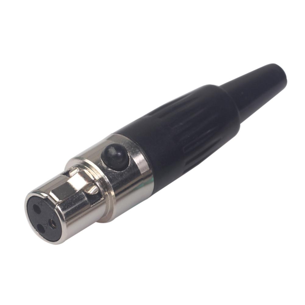 

XK101 Mini 3 Pin XLR Female Connector Audio Plug Adapter for Mic Microphone, 1 pcs, 501 Original
