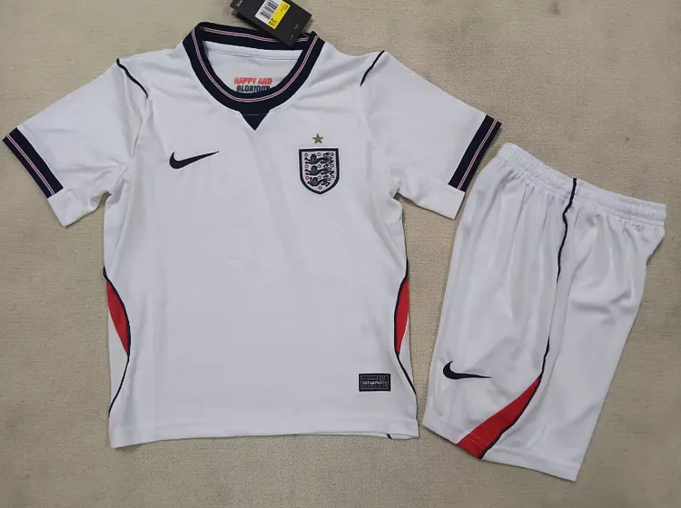 England Home Kit for the 2025-26 Season - Children's Set