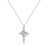 Crown Cross Necklace