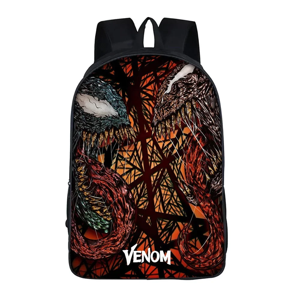 Buzzdaisy Venom Spiderman #15 Backpack School Sports Bag