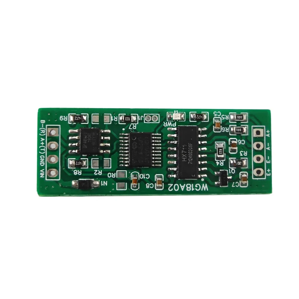 DC 5V 12V RS485 UART Modbus RTU HX711 Pressure Weight Sensor Electronic Scale Module for PLC Configuration Software