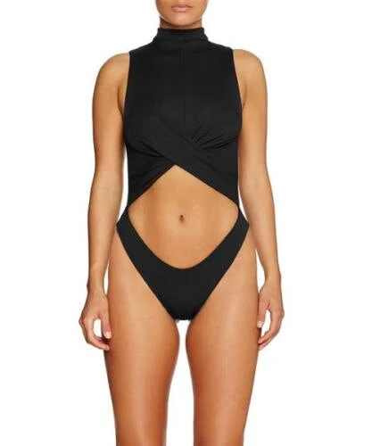 New 2018 Summer Sexy Women Hollow Out Backless Swimsuit Push Up Padded Bikini Swimwear Bathing One Piece Monokini