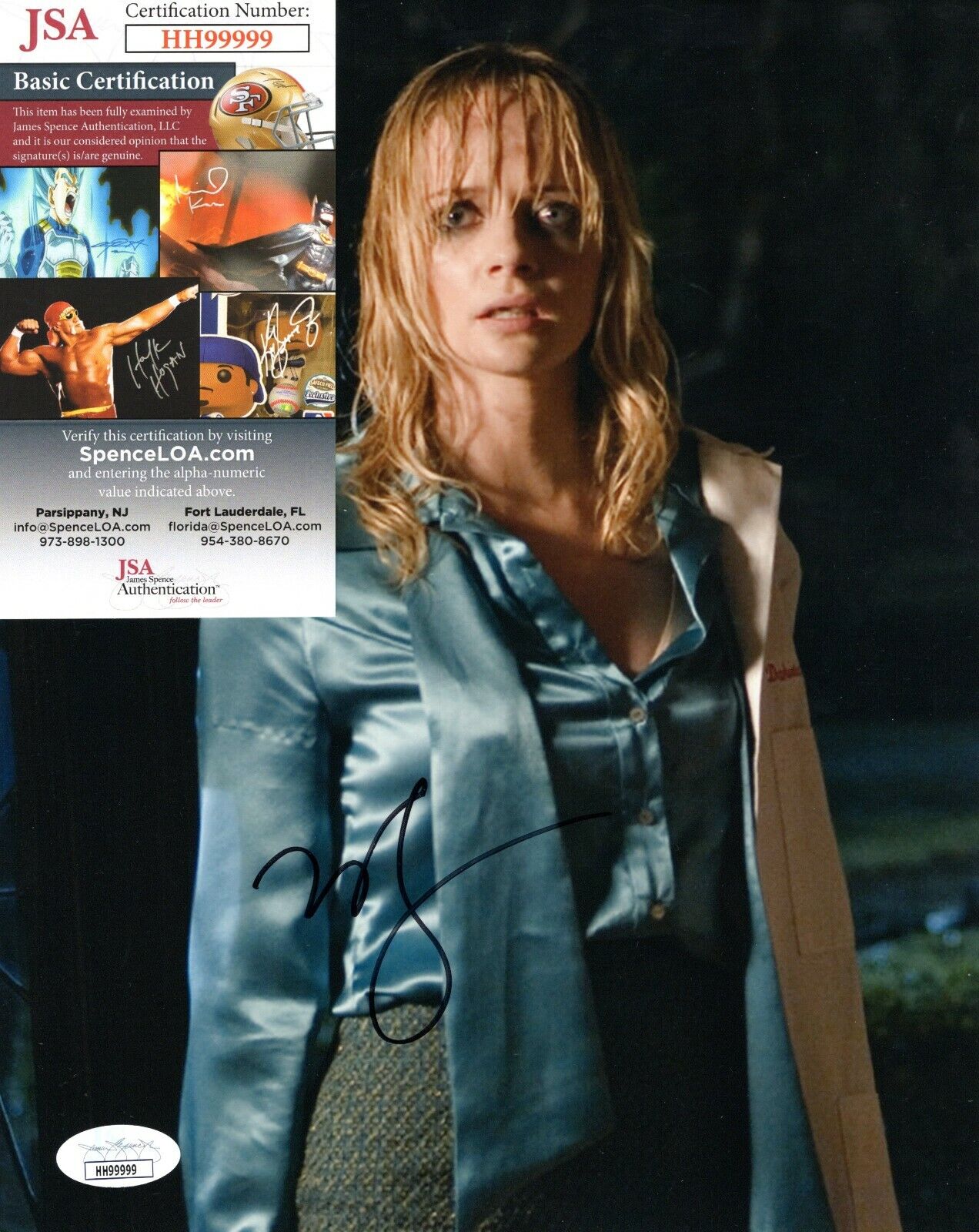 Marley Shelton Actress Hand Signed Autograph 8x10 Photo Poster painting with JSA COA