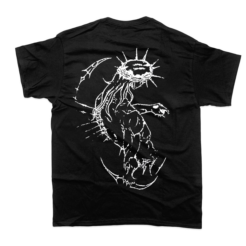 Jesus Back Print T-Shirt