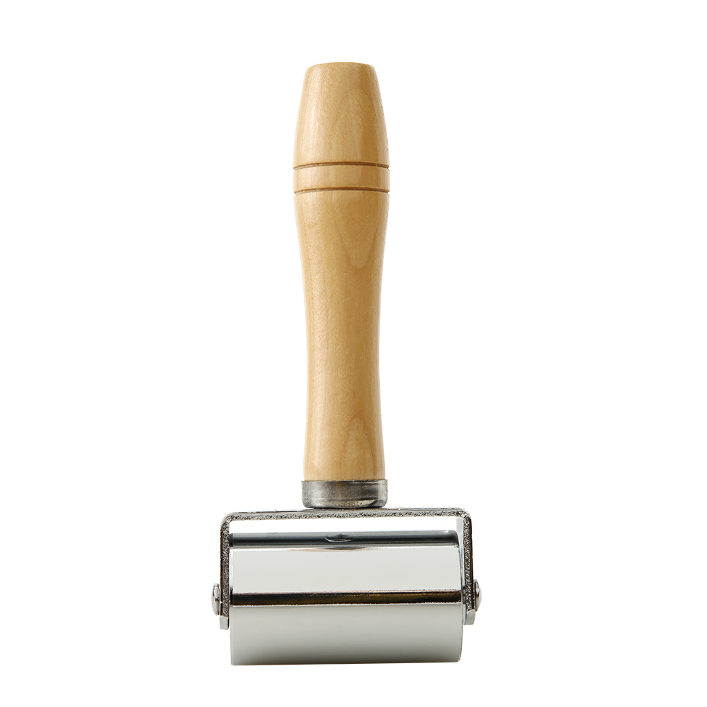 

Leather Press Edge Roller Wood Handle Leather Craft Glue Laminating Roller, 60mm, 501 Original
