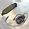 HD01 7.1 mm Earpiece Microphone Wakie Talkie Headset for Bowman Elite II