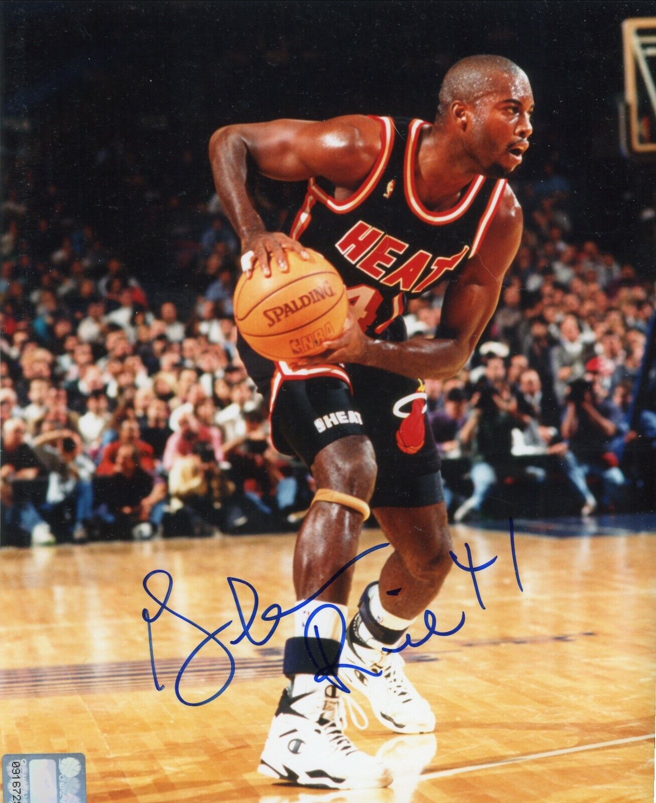 Glen Rice Charlotte Hornets LA Lakers Signed Autographed 8x10 Glossy Photo Poster painting COA