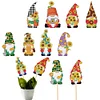 8PCS Diamond Painting Garden Stakes Decor for Garden Decor (Dwarf Elf)