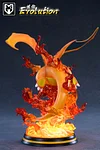 Evolution of Charizard with LED - Pokemon Resin Statue - MFC Studios