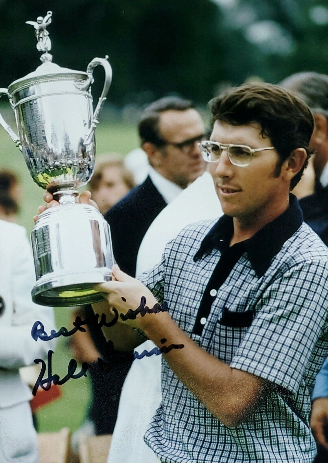 Hale Irwin Hand Signed Autograph Photo Poster painting PGA Golfer 3X US Open Champion Golf