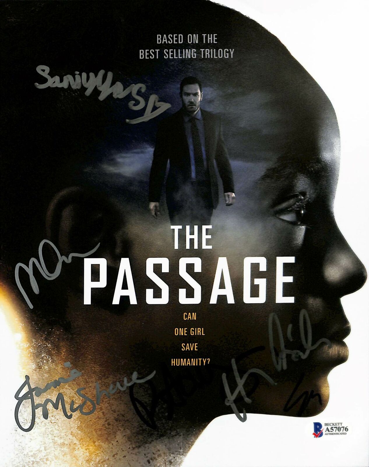 The Passage (5) Mark Paul Gosselaar, Chriqui +3 Signed 8x10 Photo Poster painting BAS #A57076