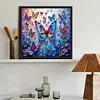 De nombreux papillons-perceuse ronde peinture diamant-40*40cm