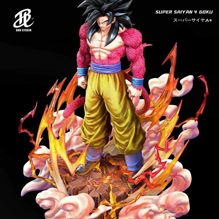 Buu studio - DRAGON BALL SS4 goku 1/6 & 1/4 Statue（GK）-