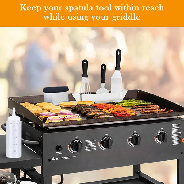 SAKER® BBQ Spatula and Holder Set