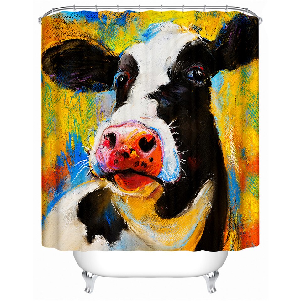

Milk Cow - Print Shower Curtain, 180*180cm, 501 Original