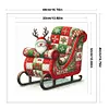 Christmas Sleigh-11CT Stamped Cross Stitch 40*40cm/15.75*15.75in tapestrymarket