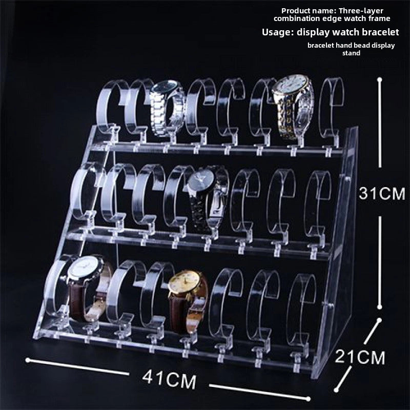 Watch Display Stand Acrylic Watch Display Stand Plastic Bracket Bracket Shop Counter Display Props Beiyang