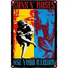 Guns N' Roses - Panneaux en &eacute;tain m&eacute;tallique(20*30cm/30*40cm) - Musique