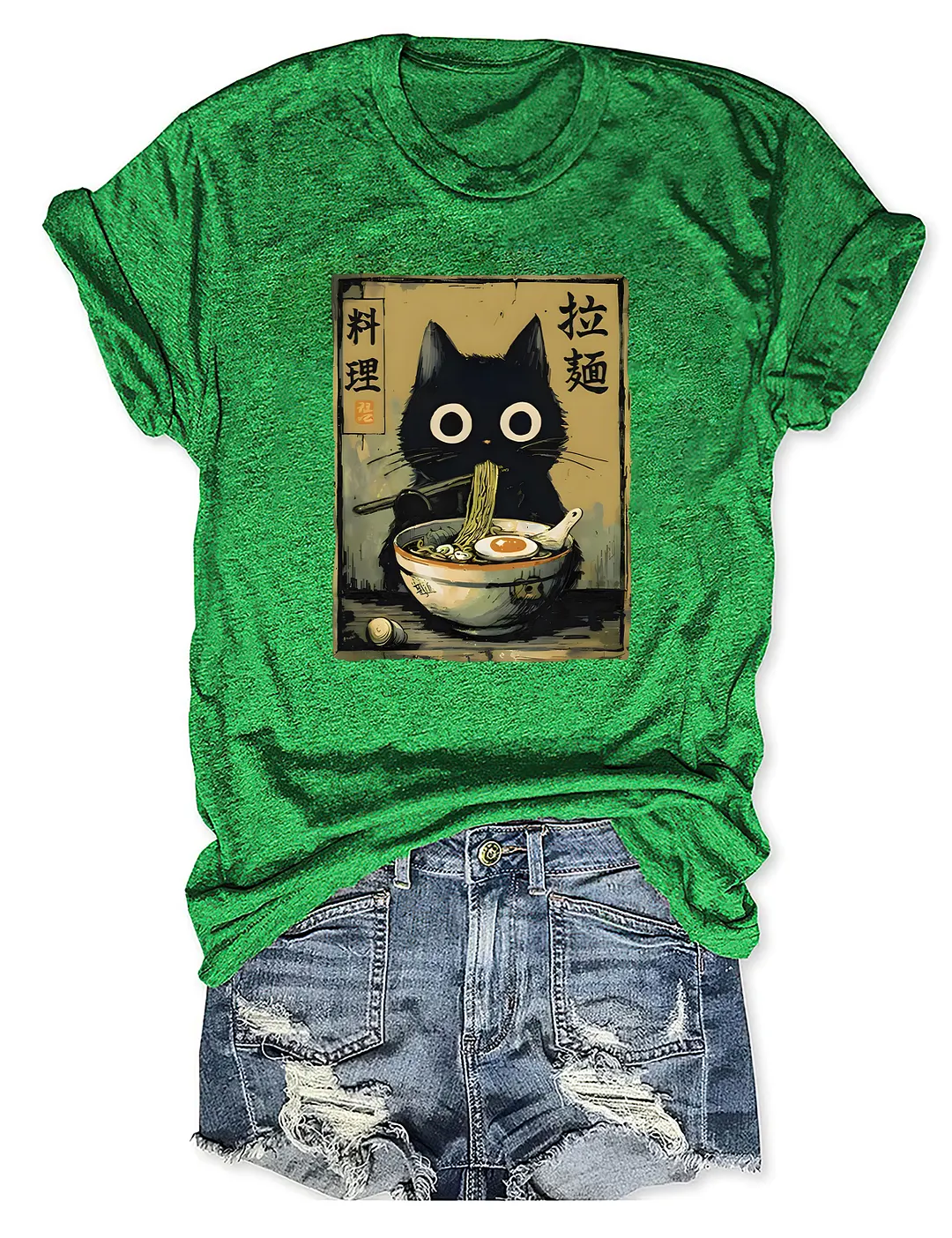 Ramen Cat T-shirt