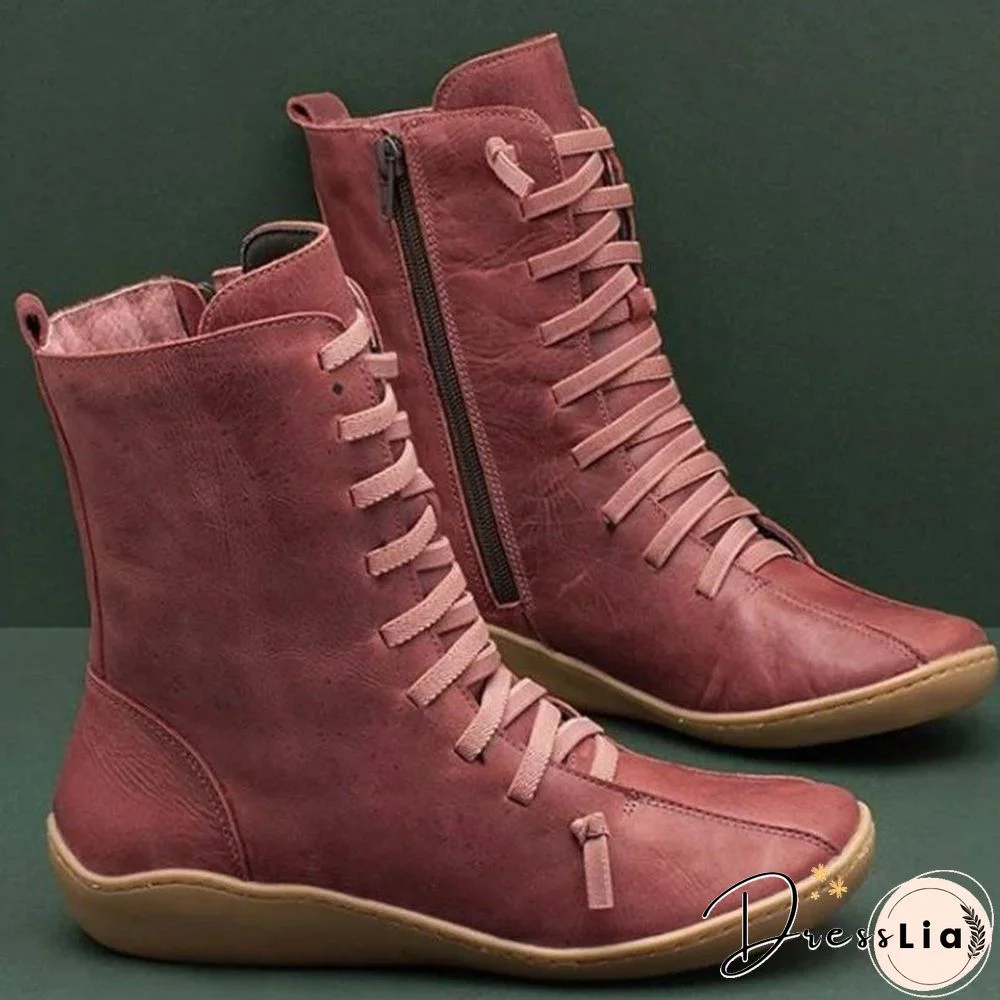 Women's Vintage Style Soft Sole Boots