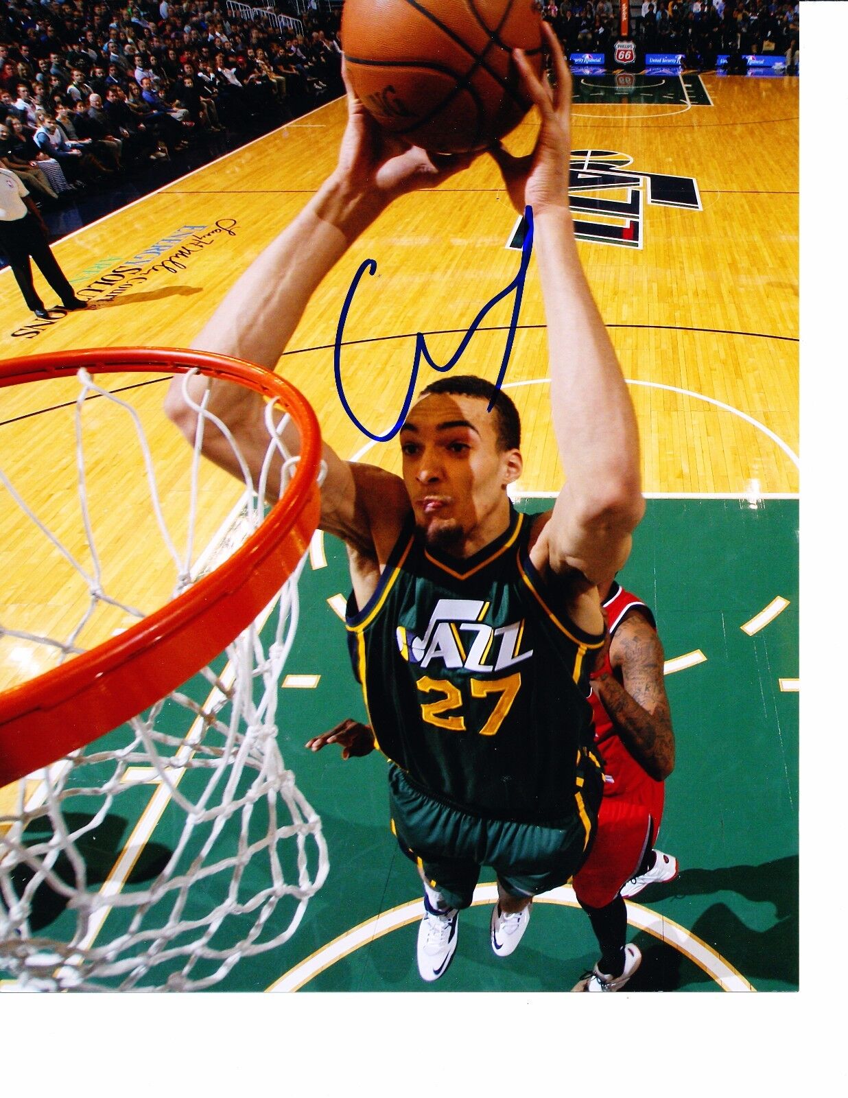 Rudy Gobert Autographed 8x10 Utah Jazz427