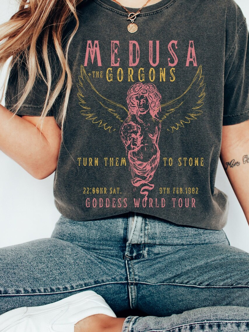 Greek Mythology Medusa T-Shirt / TECHWEAR CLUB / Techwear