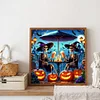 Diamond Painting-DIY Full Round Drill Halloween Skull(40*40 CM)