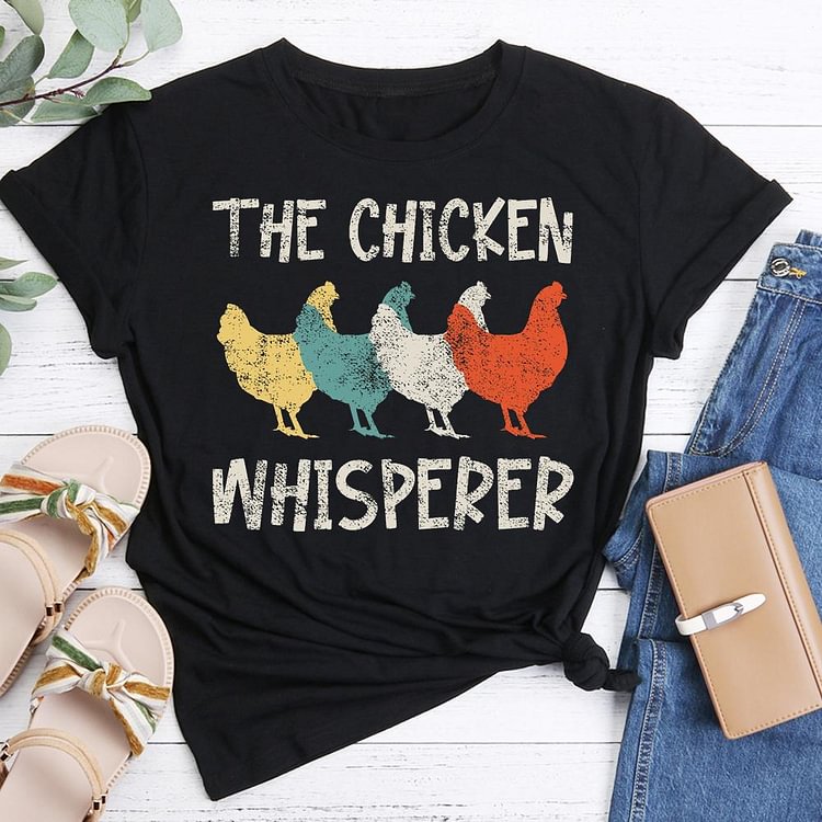 ANB - Chicken Farmer Farming Retro Classic Retro Tee Tee -05173