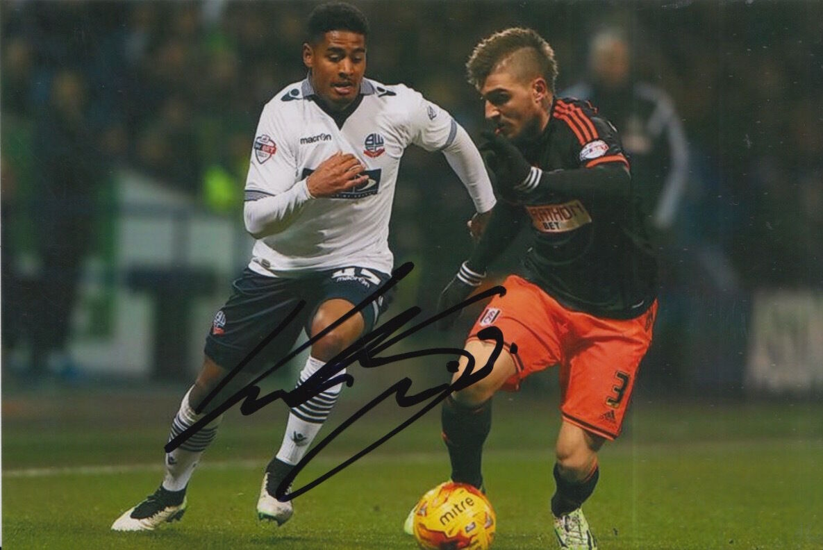 FULHAM HAND SIGNED KOSTAS STAFYLIDIS 6X4 Photo Poster painting 1.