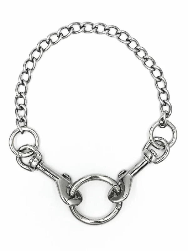 Punk Style Metal Rings Choker