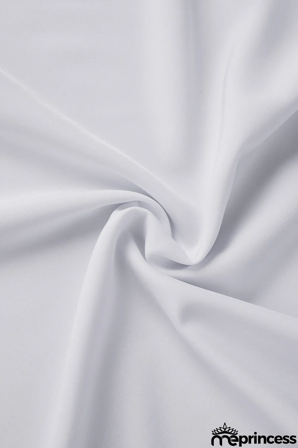 White Plus Size Casual Solid Fold Vests Solid Color Square Collar A Line