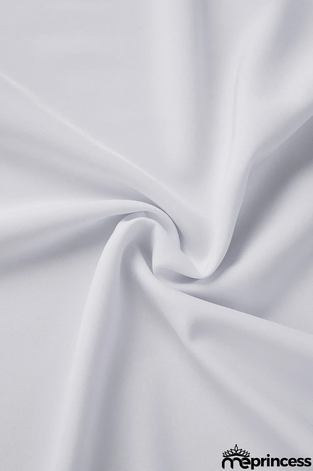 White Plus Size Casual Solid Fold Vests Solid Color Square Collar A Line