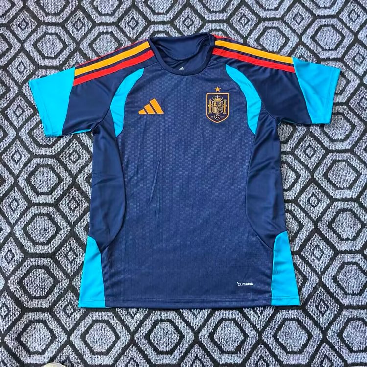 2026-27 Spain Training Kit - Royal Blue Jersey - Fan Edition