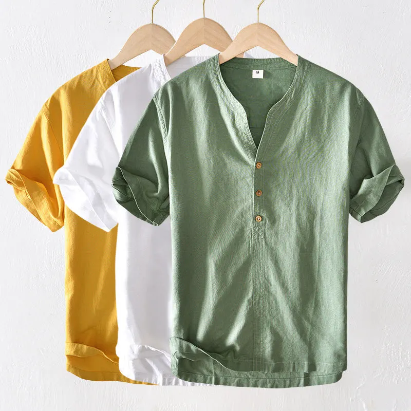 Men's Como Linen Shirt &ndash; Breathable Tailored Summer Staple &ndash; view 2