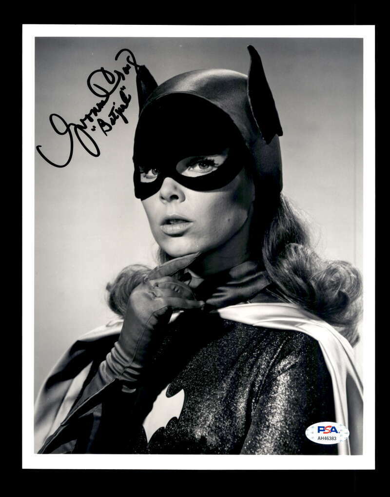 Yvonne Craig PSA DNA Coa Signed 8x10 Batgirl Photo Poster painting Certified Autographed