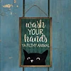 Black Cat - Wooden Signs - 30*40cm