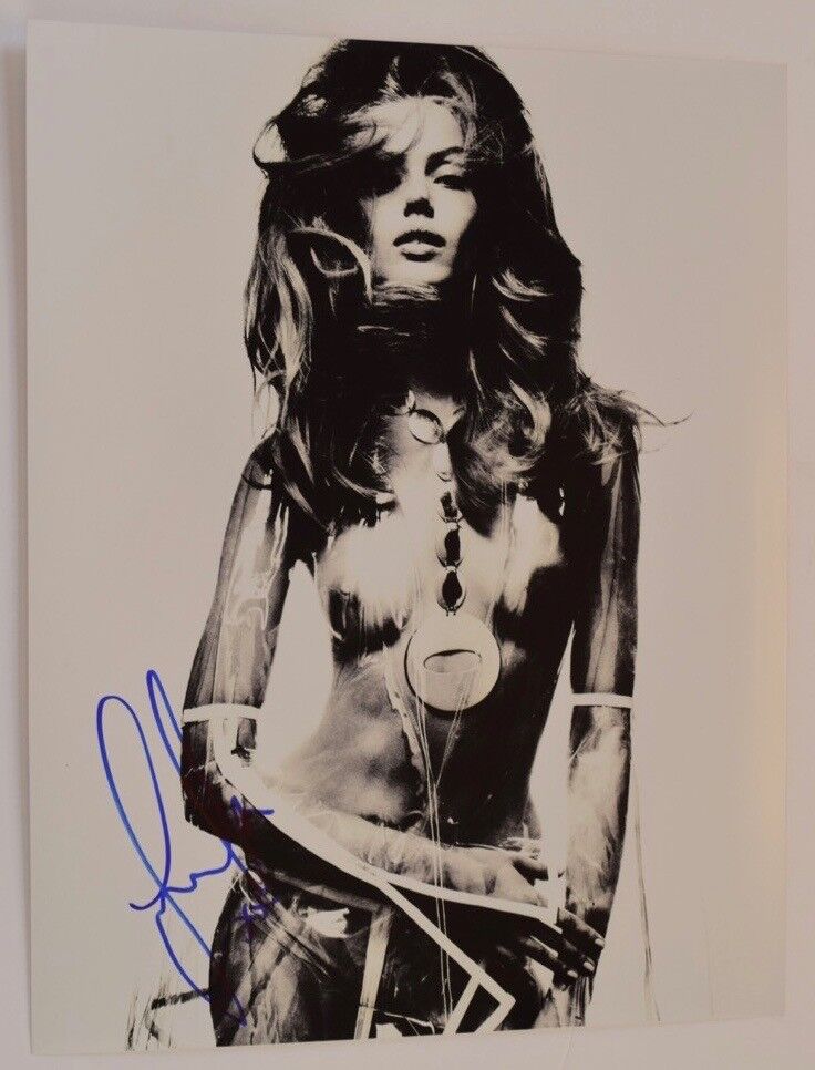 Frida Gustavsson Signed Autographed 11x14 Photo Poster painting Victoria's Secret Model COA VD