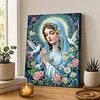 DIY Special Shaped Drill Diamond Painting Kit Framed - Maria