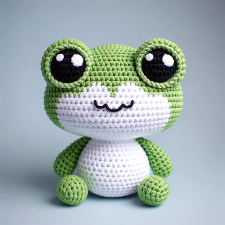 Vaillex - Big Eye Frog Crochet Pattern For Beginner