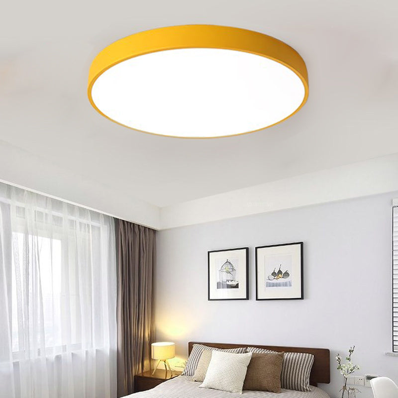 LED Ceiling Light Modern Lamp Living Room Lighting Fixture Bedroom Kitchen Surface Mount Flush Panel Remote Control