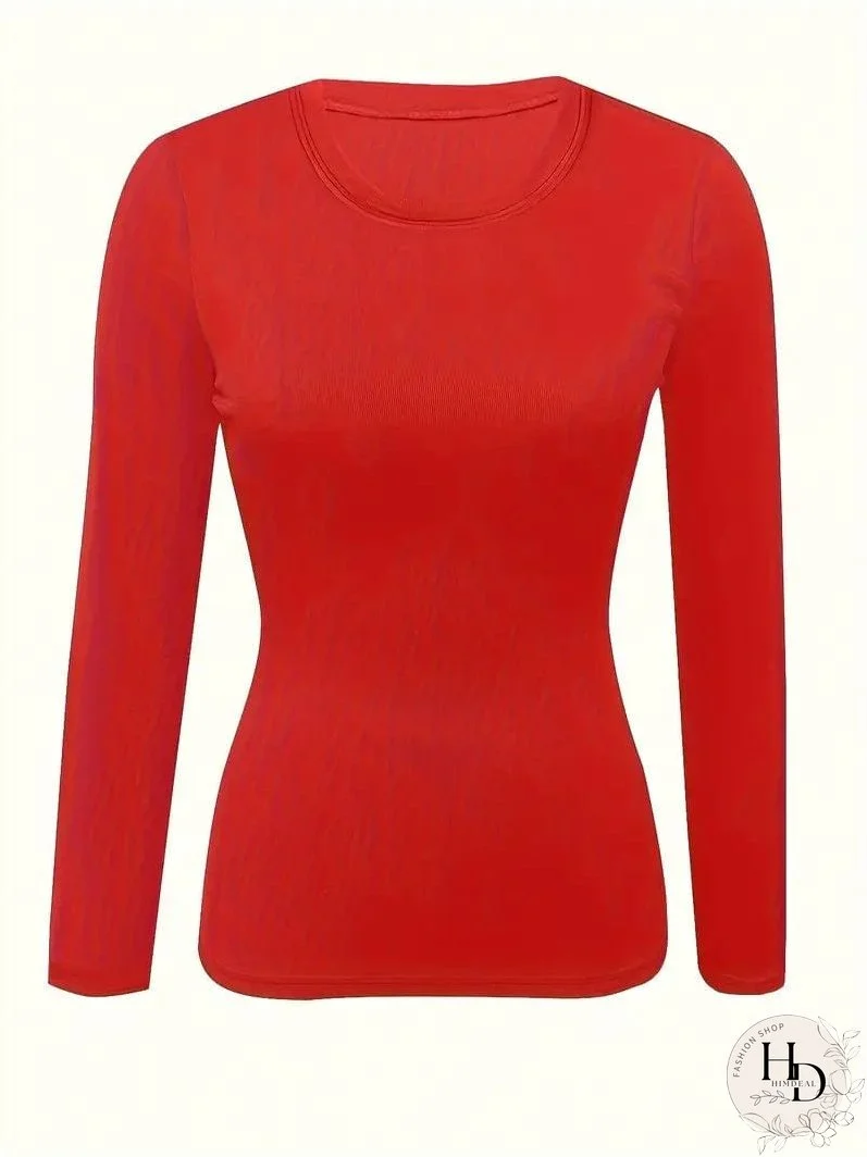 Trendy Ribbed Mock Neck Top