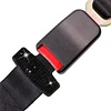 2Pcs Car Seat Belt Clip Extender Bling Car Seat Belt Tongue (Black Diamond)