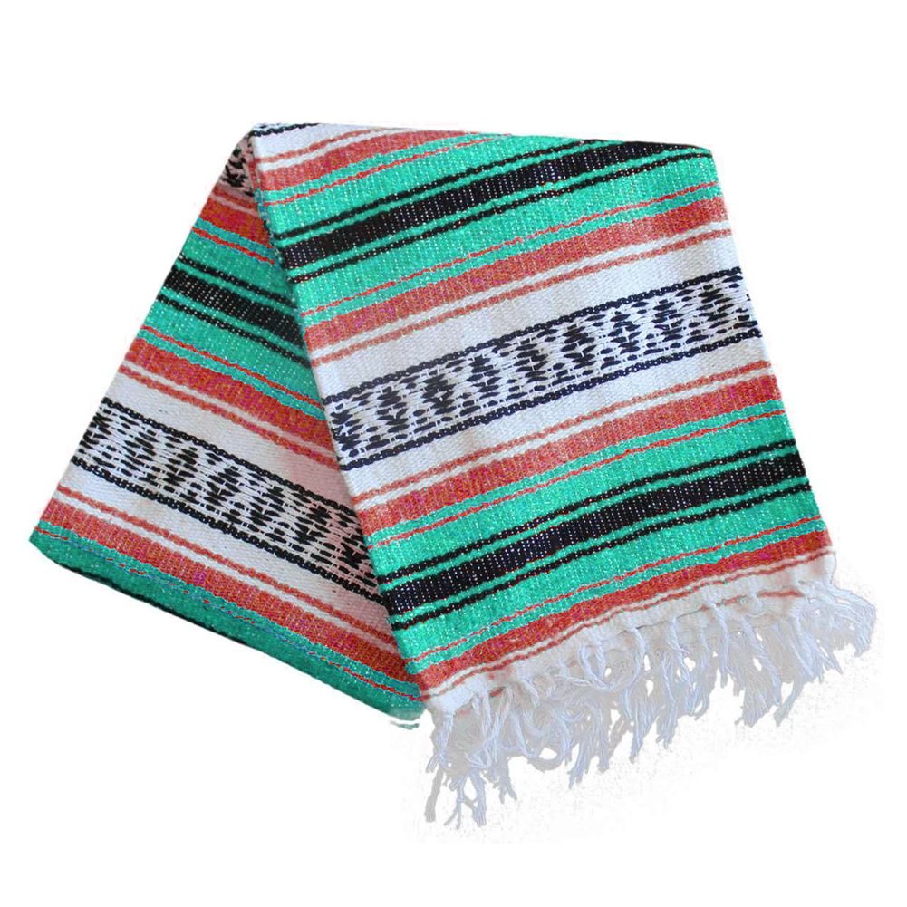 

Tassel Beach Blanket Picnic Camping Mat Towel Printed Pad Shawl Mattress, 501 Original