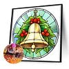 Diamond Painting -DIY Round Drill Xmas Bell