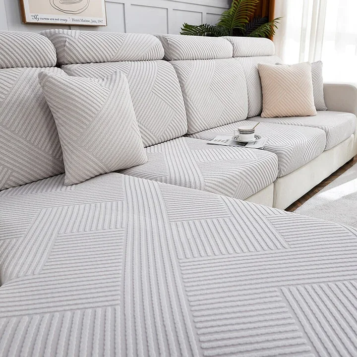 Sectional Sofa Cover | Zig Zag