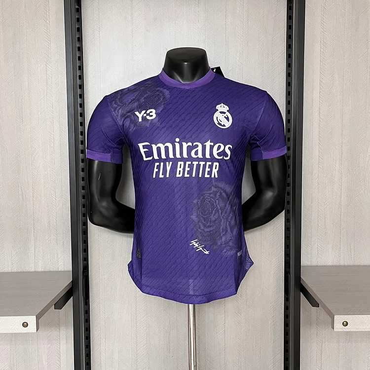 Player Edition 2024-25 Real Madrid Y3 Purple