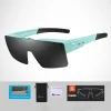 Cycling Glasses Polarized Color Changing Flip Cover Myopia Set Goggles
